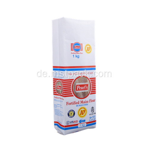 SOS -Papiertüte für Mehl mit dem Druck